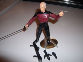 Star Trek Jean Luc Picard Action Figure with Swivel Arm Action