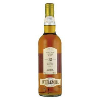 Littlemill 12 Year Old Lowland Single Malt Scotch Whisky 750ml