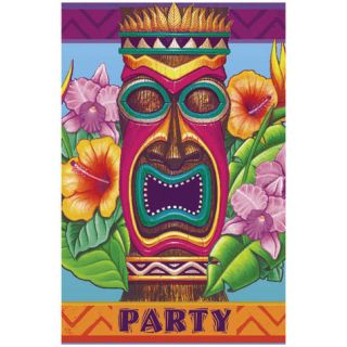 Tropical Luau Party Invitations 8ct Party Supplies