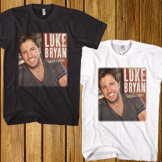 Luke Bryan American Country Singer T Shirt s M L XL 2XL 3XL
