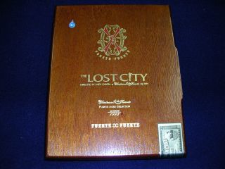 Opus x The Lost City 2010 Cigar Box Fuente Fuente 1173 1200