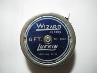 Vintage Lufkin Wizard Junior Tape Measure