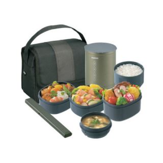 Japanese Zojirushi Keep Warm Lunch Box Bento Sz DA03 GL