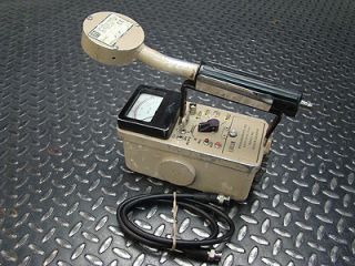 Ludlum Model 14c Survey Meter Geiger Counter with Ludlum 44 9 Probe