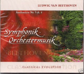 CD Ludwig Van Beethoven Sinfonie 4 5 OVP