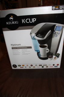 New Keurig K Cup Platinum Gourmet Single Cup Home Brewing System B70