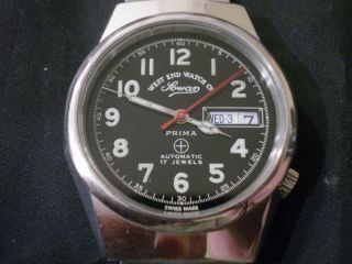 Vintage Swiss West End Automatic Winding Luxury Watch