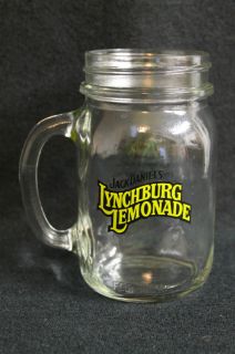 Jack Daniels Lynchburg Lemonade Whiskey Tea Jar Glass # liquor promo