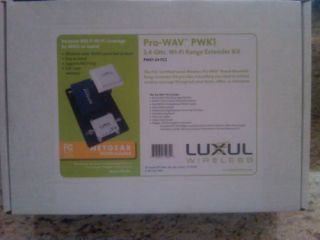 Luxul Wireless 2 4 GHz Wi Fi Range Extender Kit Pro WAV