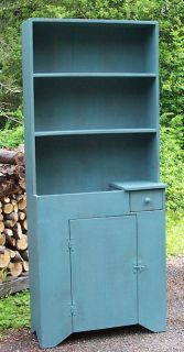 Primitive Handcrafted Hutch Loyalhanna