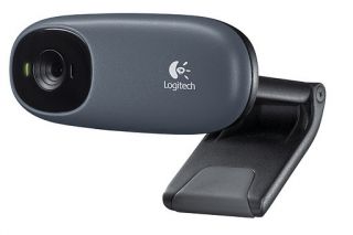Logitech Webcam C110 USB Video Chat Camera w Microphone for Skype Im