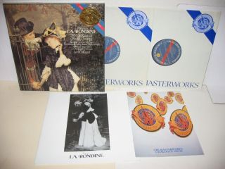 Puccini La Rondine Domingo Maazel LSO 2 LP Box CBS