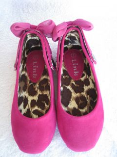 Fuchsia Flats Dress Shoes US Size 4 8