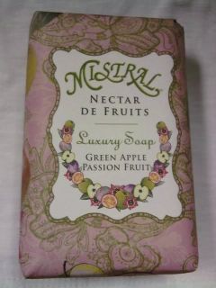 Mistral Green Apple Passion Fruit Luxury French Soap