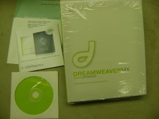 Macromedia Dreamweaver MX 2004 Upgrade Retail Windows Mac