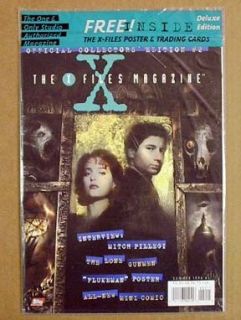 1996 The x Files Magazine 2 Official Collectors Ed