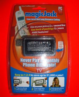 Magic Jack PC to Phone Jack