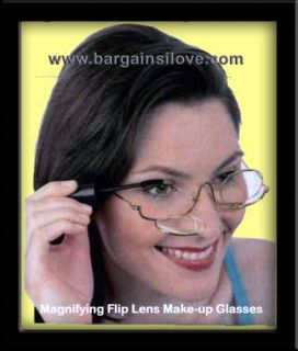 Magnifying Glasses Pouch Apply Eye Make Up with Ease