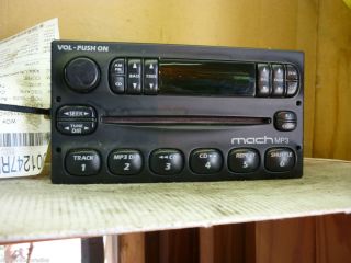 01 04 Ford Ranger Escape Mach MP3 Radio CD 2L5T 18C815 AB