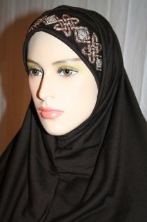 2pc Amira Hejab Hijab Scarf Shayla Abaya Veil Muslim