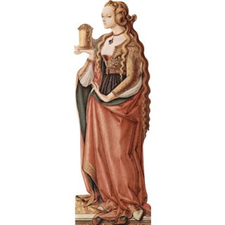 H48030 Mary Magdalene Cardboard Cutout Standee Standup
