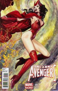 Uncanny Avengers 2 Milo Manara Variant Scarlet Witch