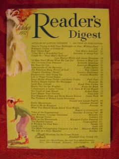 Readers Digest October 1952 Alcoholism Maxwell Maltz