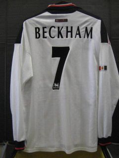 Umbro Beckham Manchester United Player L s Jersey XXL