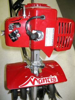 Mantis Mini Roto Tiller Cultivator 7225 00 02 Gas Powered 2 cycle yard