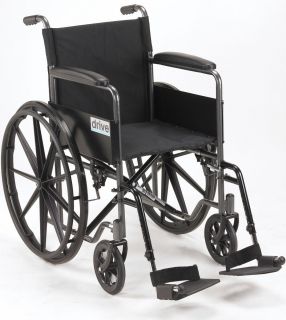 Silver Sport 1 Manual Wheelchair Standard Drive Medical