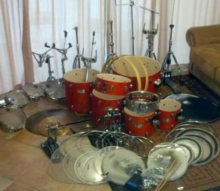 MAPEX M SERIES Hardware and Cymbals INCLUDED Double base pedal and