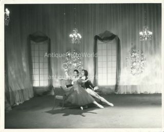 Rudolf Nureyev with Margot Fonteyn Dancing Vintage Ballet Photo