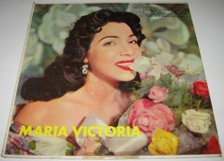 Maria Victoria Echame A MI La Culpa Mexican LP Female Vocal