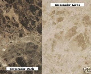 Marble Bath Floor Wall Tiles Emperador Dark Light