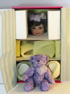 Marie Osmond Dolls Baby Annette Funicello Toddler Doll w Bear Quite A
