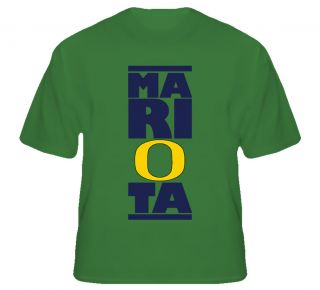 Marcus Mariota Football Oregon Hawaii Quarterback QB T Shirt