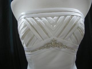 Casablanca Bridal Wedding Gown Dress 1791 Sz 8