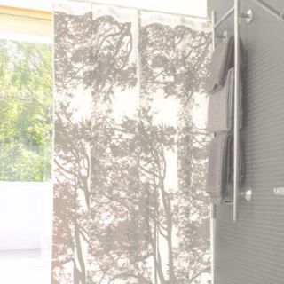 Marimekko Grey Tuuli Bathroom Shower Curtain