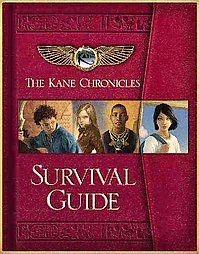 New The Kane Chronicles Survival Guide Knight Mary J 1423153626