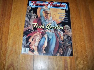 Femme Fatales Magazine Flesh Gordon Tane McClure Marilyn Chambers 1997