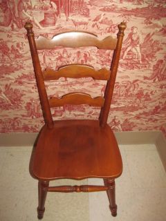 Tell City Hard Rock Maple Andover 48 Ladderback Side Chair 8032 Made