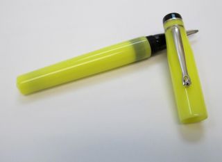 Marlen Telemachus Rollerball Pen Italy vivid Yellow BRAND NEW RARE OLD