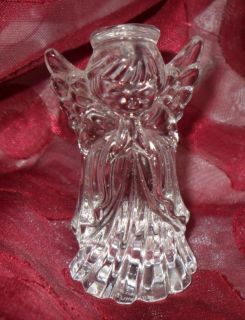 MARQUIS By WATERFORD CRYSTAL ANGEL PRAYING Figurine Germany Christmas