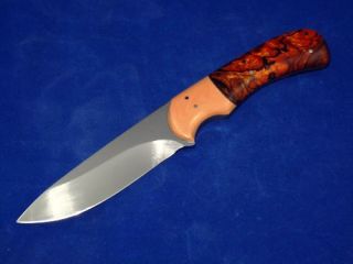 Marshall Hall Custom Made Knives Large Hunter Knife S35VN Blade
