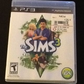 The Sims 3 PS3 ea Game Sony PlayStation 3 2010