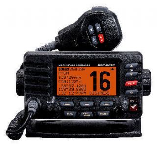 Standard GX2000S Matrix Black Marine Radio