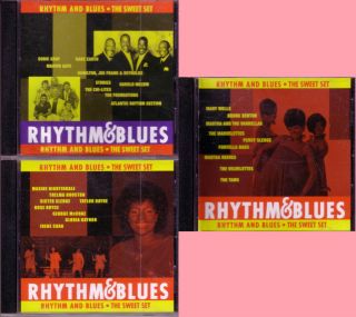 Rhythm Blues 3CD Lot Classic 60s R B Mary Wells Tams