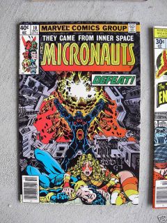 1979 Marvel Comic Book The Micronauts 10 Look