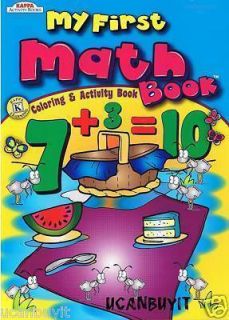 110pg Kappa Books My First Math Book Beginners Activity School