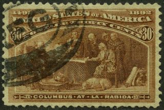 US Stamps SC 239 Used CV $90